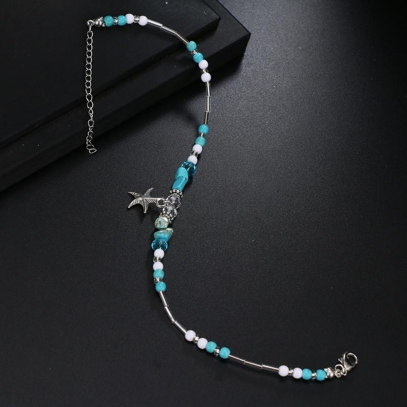 Charm Starfish Pendant Ankle Bracelet Beads Bracelets Anklets Beach Foot Chain Jewelry Gifts
