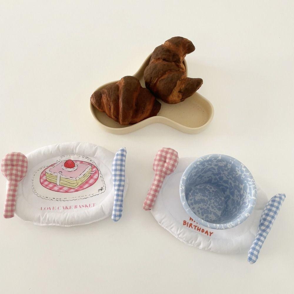 Cake Pattern Coaster Cartoon Placemats New Table Mat  Home Decoration