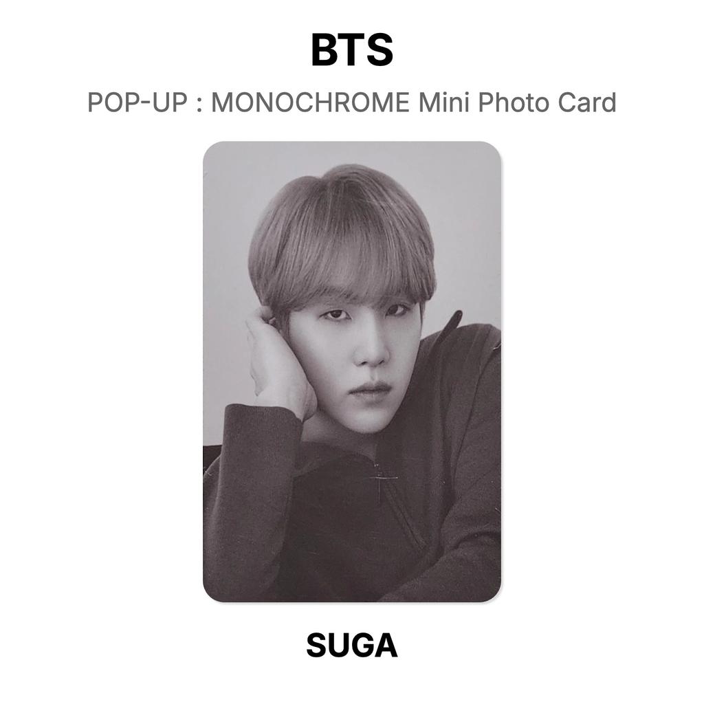 BTS SURGIR : TARJETA FOTOGRÁFICA MINI MONOCROMÁTICA Fotocarte Oficial