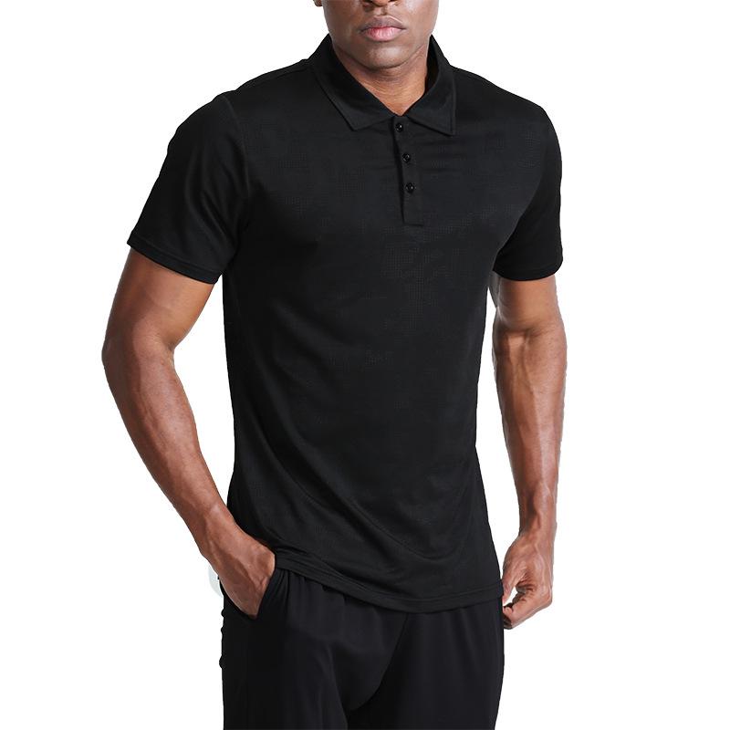Men's Quick-Dry Breathable Polo Shirt for Summer Sports & Casual Wear