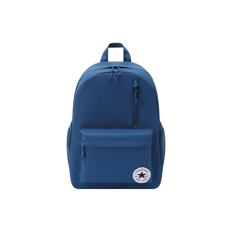 Converse Large Capacity Fashion Classic Casual Versatile Polyester Backpack Unisex backpack Armor-Blue CV2443021PS-007 Armor Blue,M