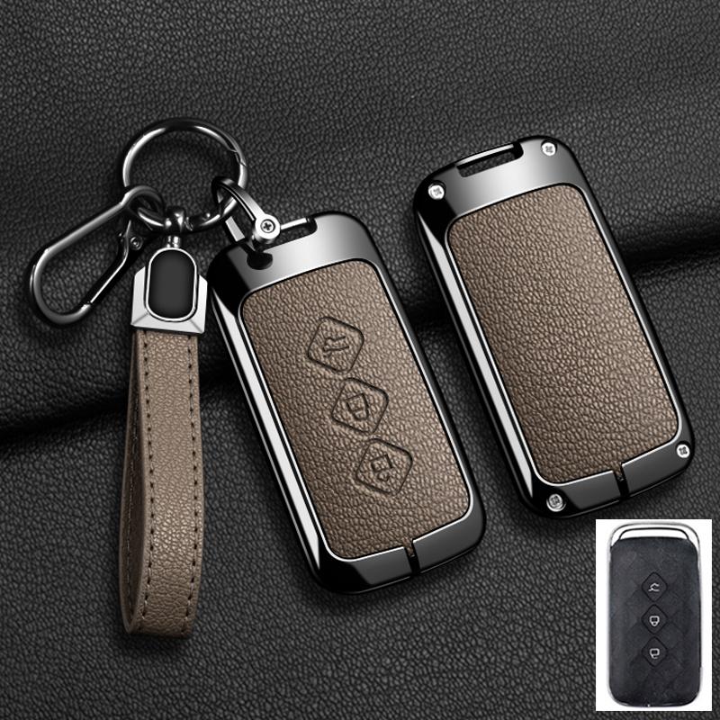 Car Zinc Alloy Remote Key Case For Chevrolet AveoTrax Groove Captiva 2024 Wuling Hongguang S Baojun 510 730 360 560 RS-5 530 630
