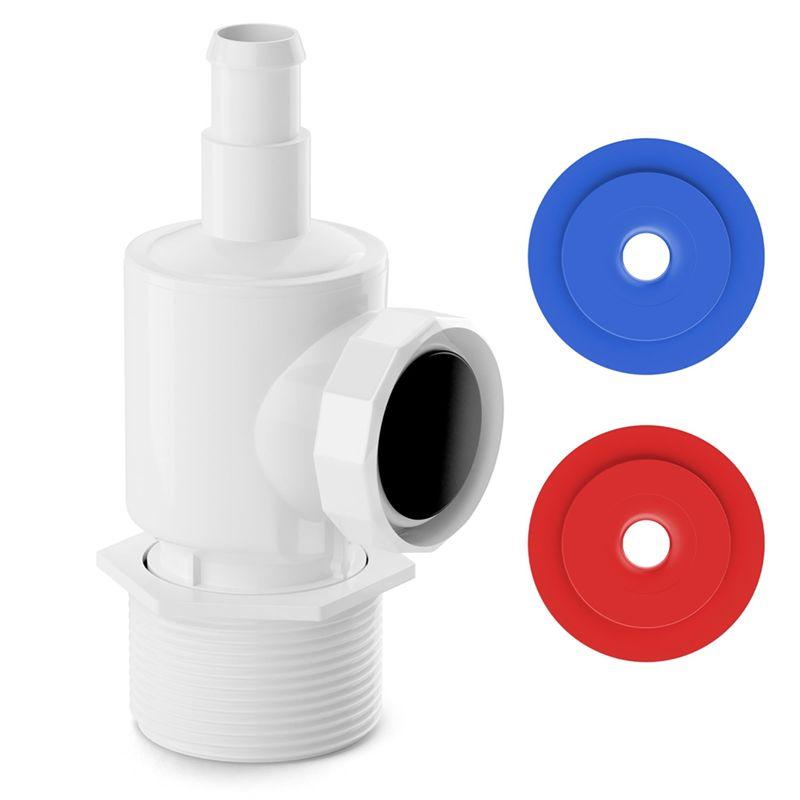 

AEE2-9-100-9001 UWF Connector Assembly For Polaris Pool Cleaner Parts 280, 380, 3900 Pool Cleaner Wall Fitting Connector белый