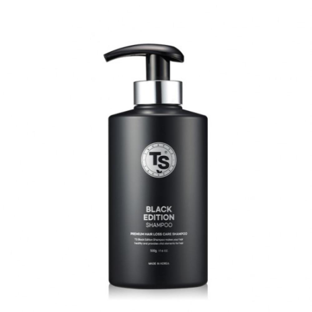 Ts Ts Black Edition Shampoo 500g [hair Loss Relief Function] none