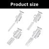 200Pcs Water Resistant Cable Marker Box Tear Proof Plastic Materials Portable for Home Theaters Networks Panel Wiring