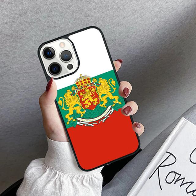 Bulgaria Passport Flag Map Phone Case Cover For iPhone 17 Air 16 15 14 plus 11 12 13 pro max coque Shell Fundas