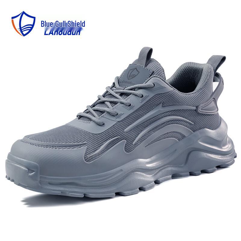 Lan oudun Men s Steel Toe Safety Shoes 40