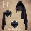 Capa Cos de Estilo Medieval com Capuz para Fantasias de Halloween e Apresentações de Crianças