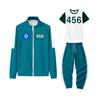 Çocuk Fermuarlı Sweatshirt Kapşonlu Spor Günlük Sweatshirt Ve Pantolon Ve Kısa Kollu Gömlek Seti