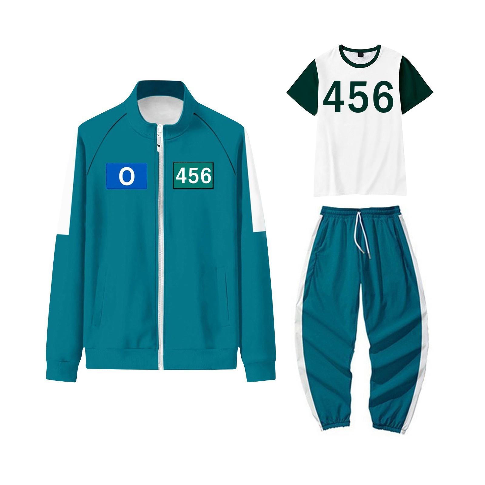 

Child Zipper Sweatshirt Hoodie Sports Casual Sweatshirt And Trousers And Short Sleeve Shirts Set 160