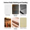5-calowa szlifierka mimośrodowa z 15 papierami ściernymi 12000 obr./min 6 zmienna prędkość szlifierki wysoka