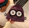 1PCS New Funny Knitted Hat for Women, Autumn and Winter Warmth Cute Big Eyed Cartoon Ear Protection Hat for Student Gifts