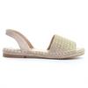 Women's Jute Flat Sandal. Yuttan4  85441