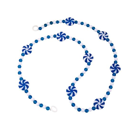 

Christmas Candy Garland Plastic Peppermint Candy Bead Christmas Tree Garland for Xmas Tree Wreath Fireplace Holiday Party Supplies