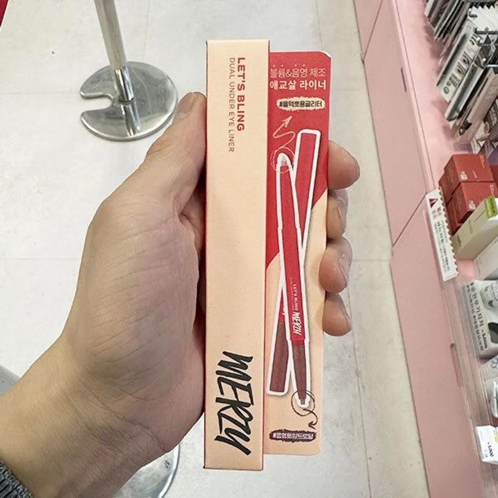 

MERZY Let s Bling Dual Aegyo-sal Liner 03 Cream Beige Pearl 1060120