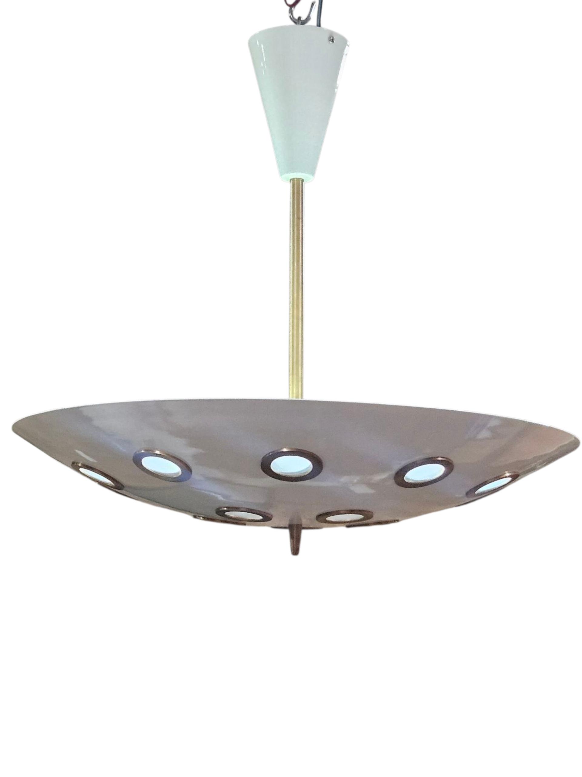 

Sputnik Chandelier Mid Century Modern Brass Ceiling Flush Mount Handmade 6 Light Pendant Fixture Modern Home Decor Lighting Gift