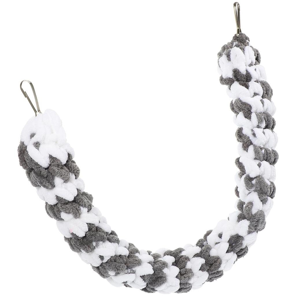 Cotton Rope Toy Climbing Rope For Bird Rope Perch Lizard Climbing Toy Small Pet Rope Toy Hamster Cage Decor Pet Swing
