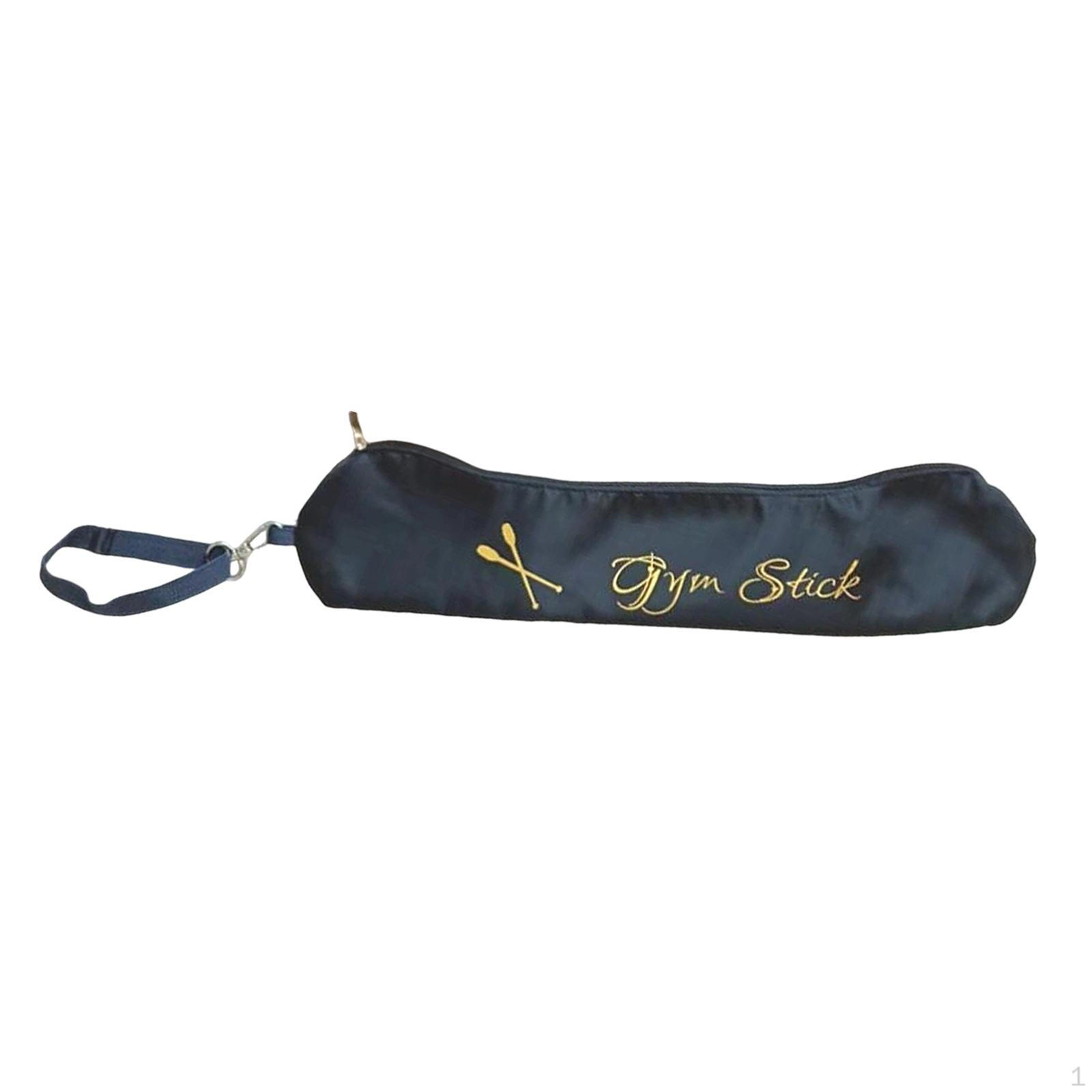 

Gymnastics Bag for Batons, Storage Case Rhythm Nylon Carrying Pouch, Lightweight And L чёрный