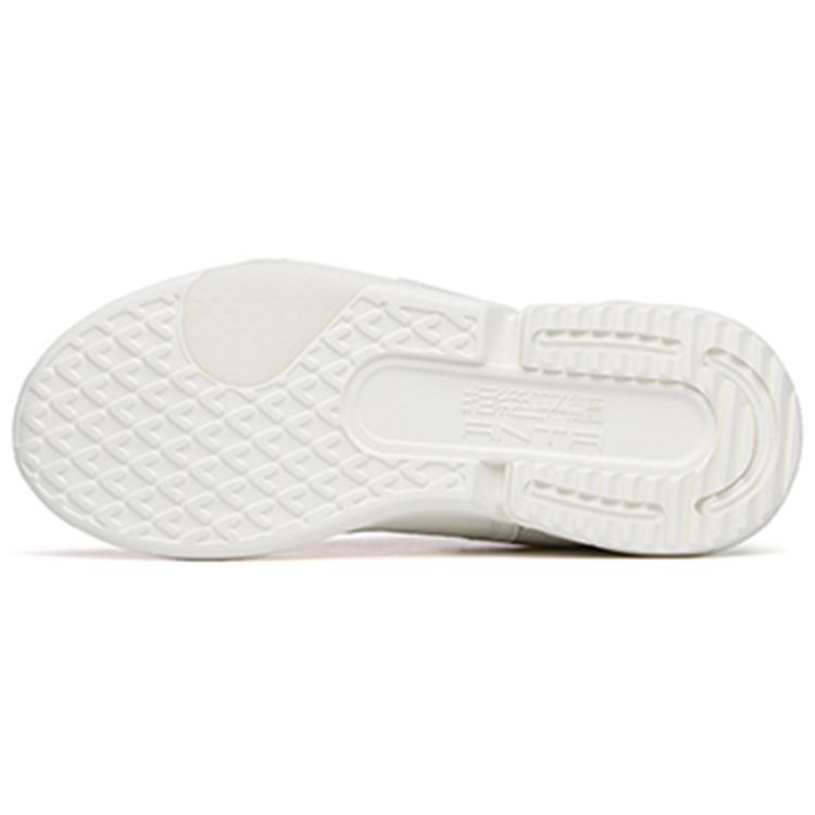 Anta Rubik's Cube Casual Shoes Women's Low Top Ivory White/Misty Purple 122228800-3