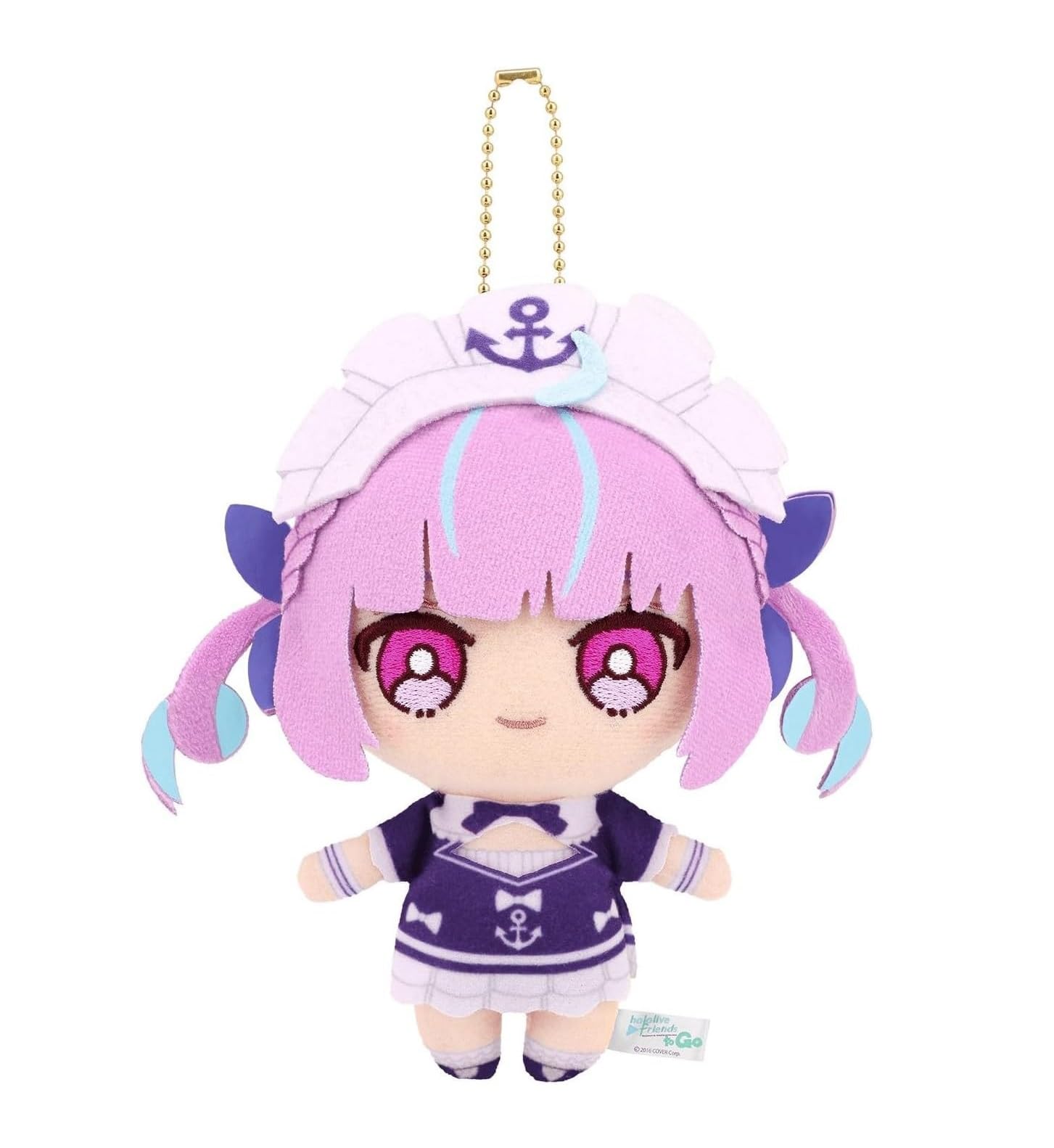 

Плюшевые талисманы Hololive от друзей пойдут на официальные товары Aqua Minato (приблизительно. 14см)