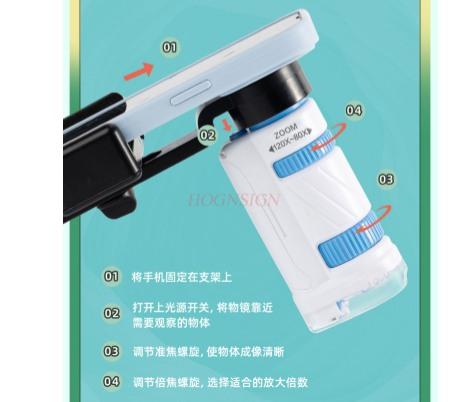 Microscope For Primary And Secondary School Students In Children'S Science Portable Biological Science Experiments