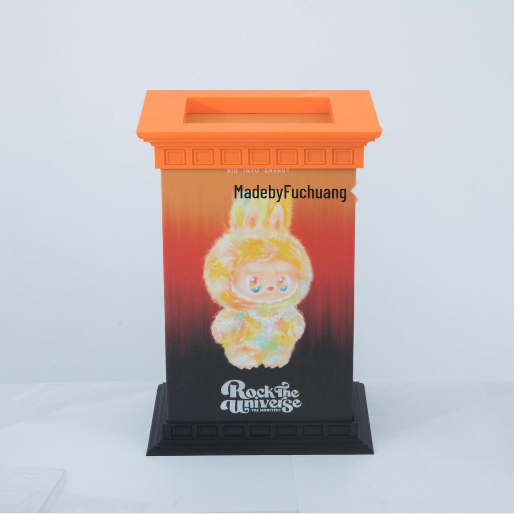LABUBU ZIMOMO Archangel Acrylic Display Box with Magnetic Door