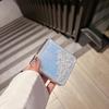 Flowing Sand Silver Case for Samsung Galaxy Z Flip 6: Girly Protective Cover for Gen 3/4/5 Foldable Screens