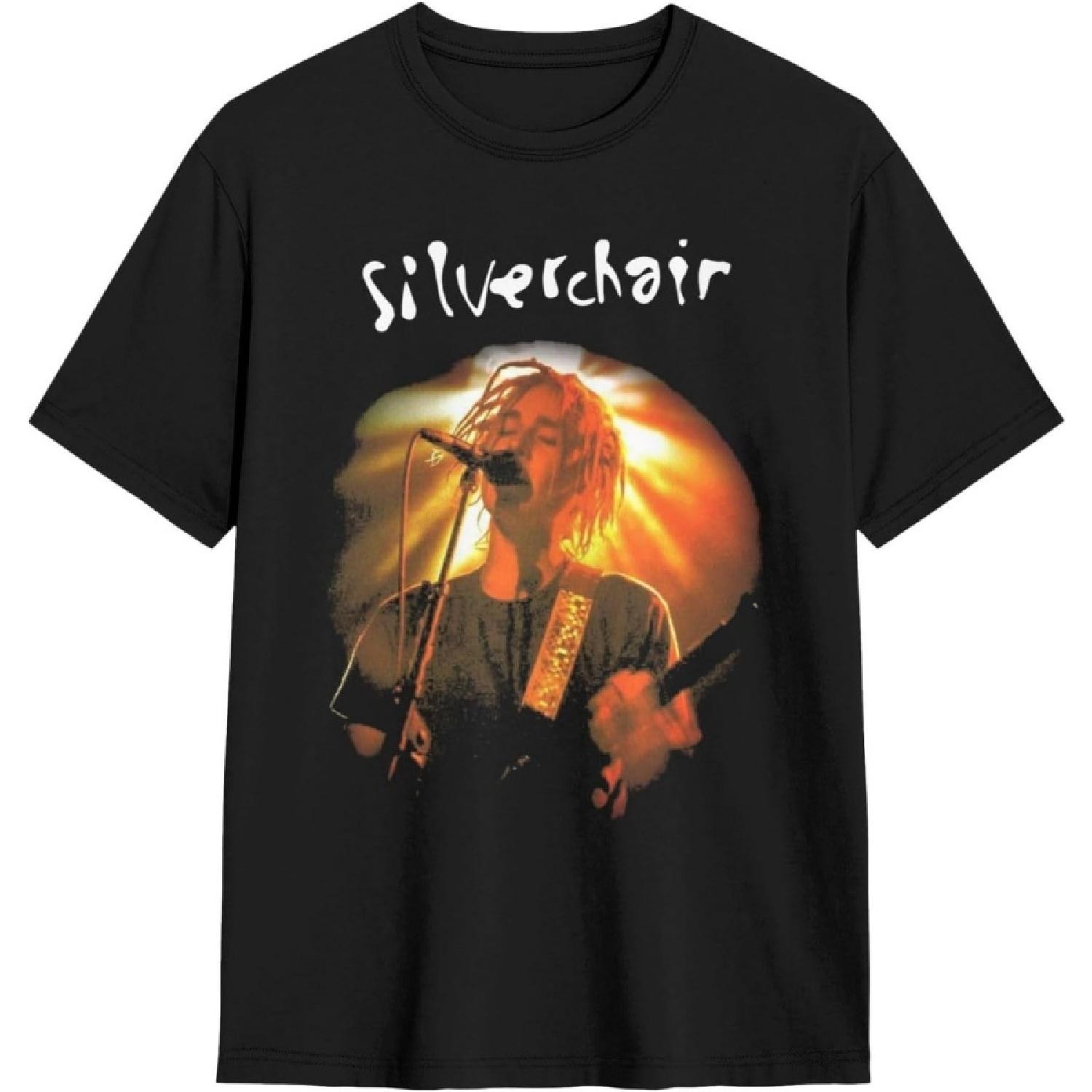 JOISOMI Short Sleeve T-Shirt Silverchair Casual Shirts Crew Neck T-Shirt Athletic Shirts XXXXXL разноцветный