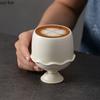 Ceramic Coffee Cup Latte Cup Goblet Water Cups Dessert Bowl Breakfast Cups Milk Mug Drinkware Beverage Mug Milk Tea Mugs