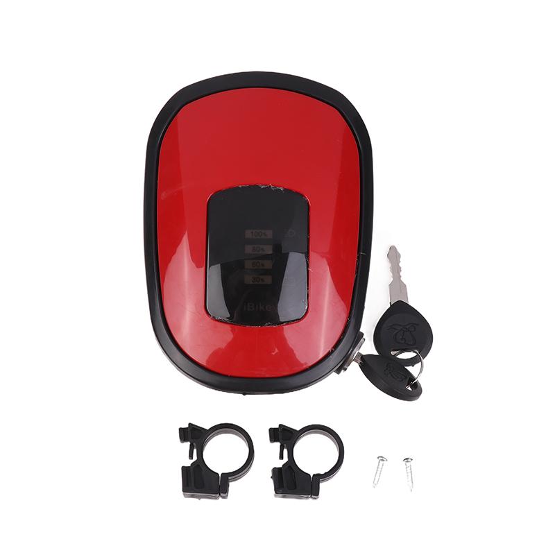 

48V60V приборная панель индикатор уровня заряда батареи с замком ключа клаксон светодиодный головной свет для электрического велосипеда мобильности скутера красный