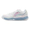Li-Ning Synthetic Leather Badminton Series Exquisite Versatile Comfortable Elastic Low-Top Training Shoes Kids Sneaker Standard-White AYTV002-1