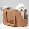 Portable Cat Shoulder Handbag Small Dog Puppy Travel Carry Bag Breathable Pet Tote Handbag for Outdoor Walking Trip