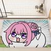 Doro NIKKE The Goddess of Victory Game Floor Mat Rectangle Anti-slip Home Soft Badmat Front Door Indoor Outdoor Mat Welcome