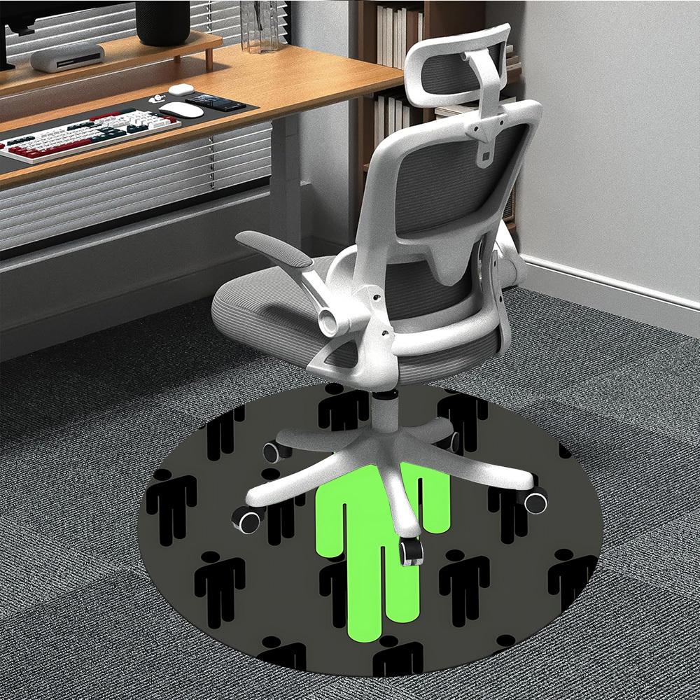 

1pc BillieChair Carpet for Office, Non-slip, Soft and Durable Office Rug for Interior Decoration, Perfect for Office yy250925187 80cm by 80cm