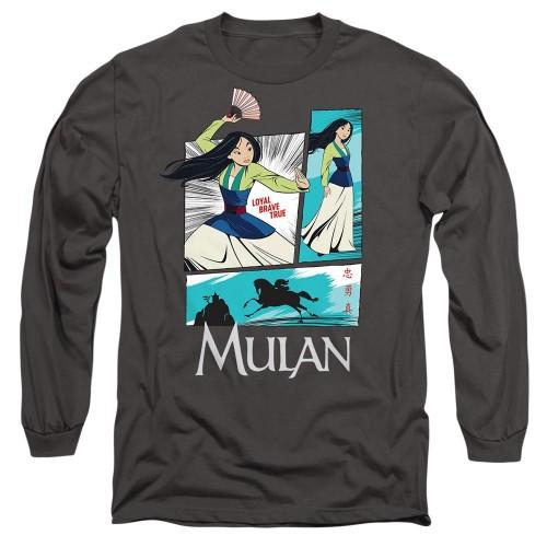 Mulan Unisex Adult Action Panels T-Shirt