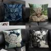 Dr S-Stone-E Pillow Case Pattern Printed Pillowcase for Living Room Sofa Cushion Cover & Bedroom Decor