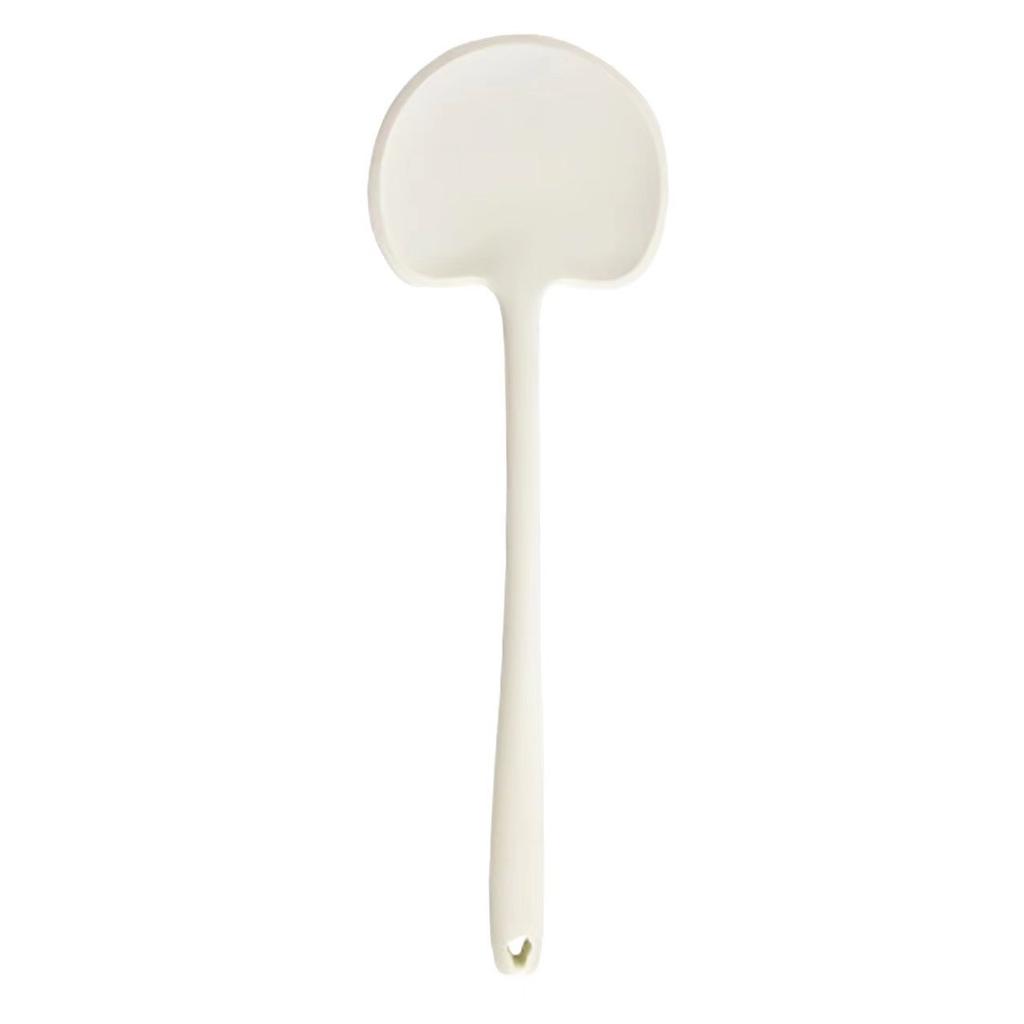 1 pezzo di spatola lunga in silicone a forma di fungo, spatola antiaderente per padelle, spatola per saltare in padella resistente alle alte temperature