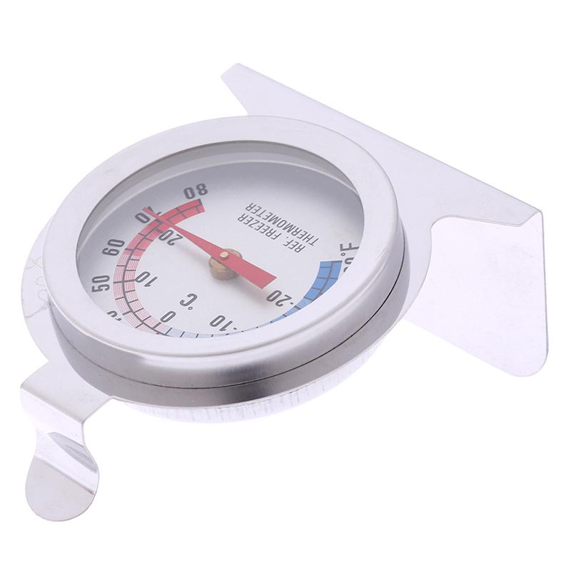 Refrigerator Thermometer Stainless Steel Fridge Freezer Thermometers Kitchen