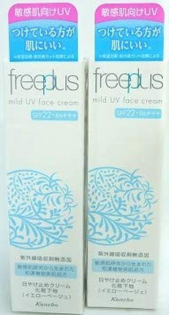 

Kanebo Free Plus Mild UV Face 30g Set of 2 [Set] SPF22/PA+++