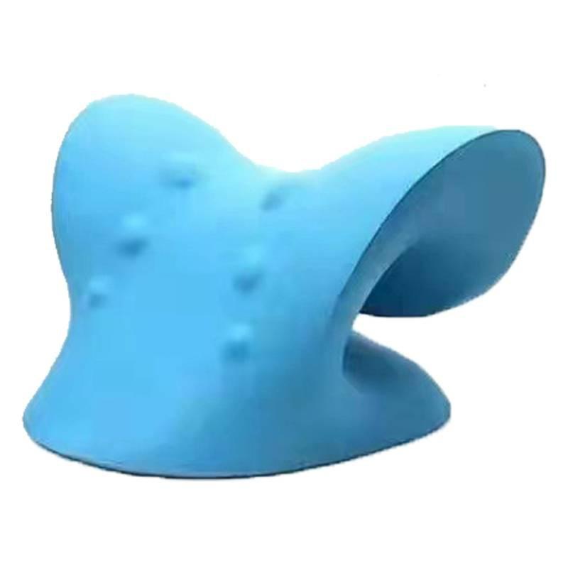 Pescoço Ombro Alongador Relaxante Cervical Quiropraxia Tração Dispositivo Travesseiro Para Alívio Da Dor Na Coluna Cervical