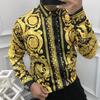 Resi Gratuiti Estate Uomo Camicie Bottoni Reali Top Maschili Casual Slim Fit Morbidi Lisci Moda S-6XL Camicie da Festa di Lusso