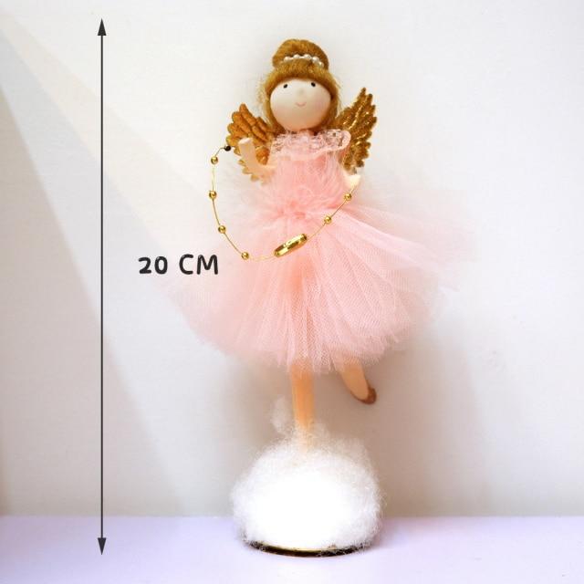 2023 Новый год Рождественское украшение для дома Ангел Рождественский подарок Кукла — фото 19