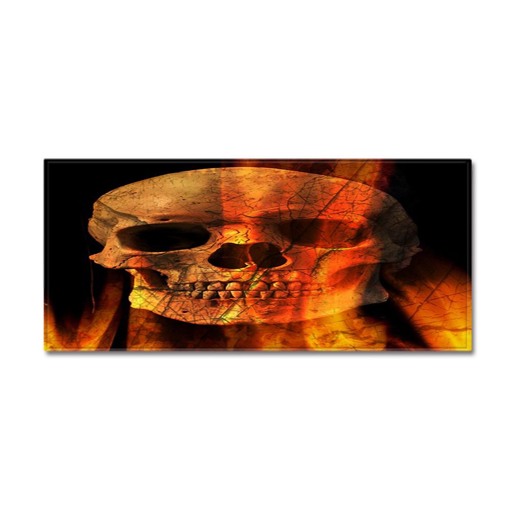 Creative Skeleton Door Mat Kitchen Long Bedroom Floor Mat Living Room Carpet Bathroom Non-Slip Mat