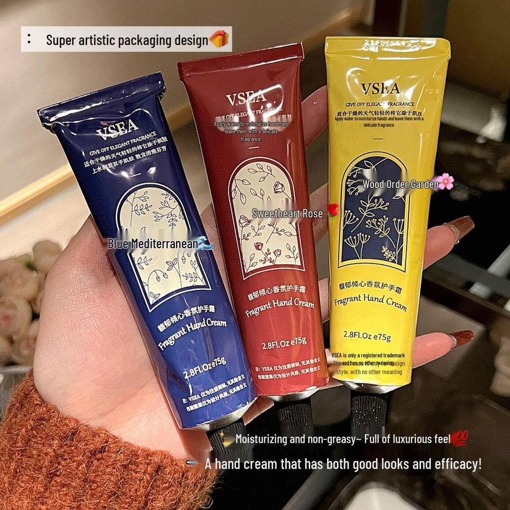 VSEA Premium Fragrant Hand Cream - Moisturizing Winter Souvenir