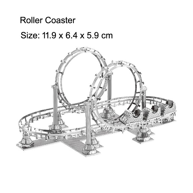 World Architecture Ii 3D Metal Puzzle Model Diy Laser Cut Jigsaw Model For Adult Kid Educational Toys Desktop Decoration