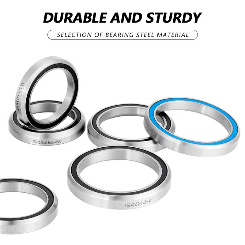 1/3/5PCS Bike Headset Steel Bearing Wear Resistance Steering Bearings 41/41.8/51/52MM Waterproof Repair Steel Parts Accessories