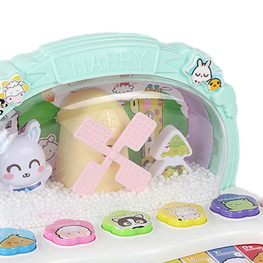 Baby Interactive Animals Toy with Music Montessori Toys, Portable Early Education Toys for Kids