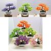 Plastic Bonsai Decorative Plant For Indoor Space With Lifelike Design
