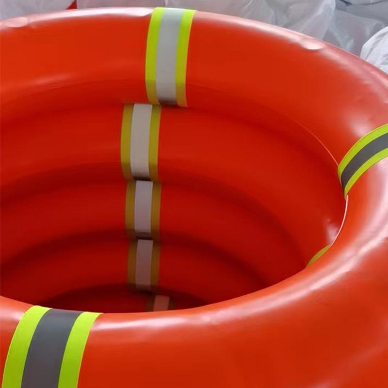 2.5KG Thickened Polyethylene Marine Foam PVC Inflatable Lifebuoy PVC Lifebuoy
