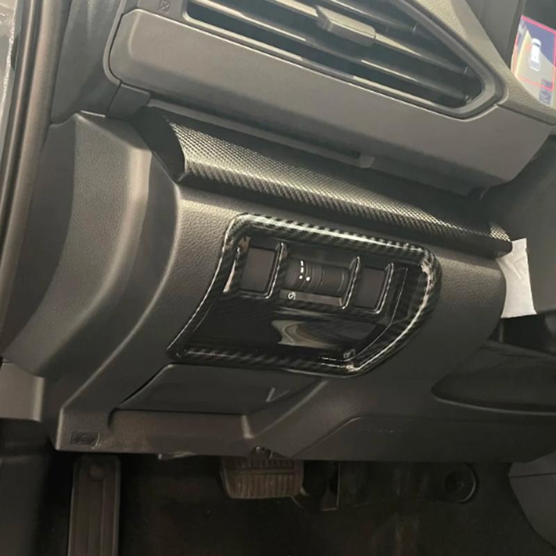 For Subaru Crosstrek XV  2024 2025 Car ABS Shift Knob Armrest Box Cover Light Switch Vent Outlet Frame Trim Body Accessories